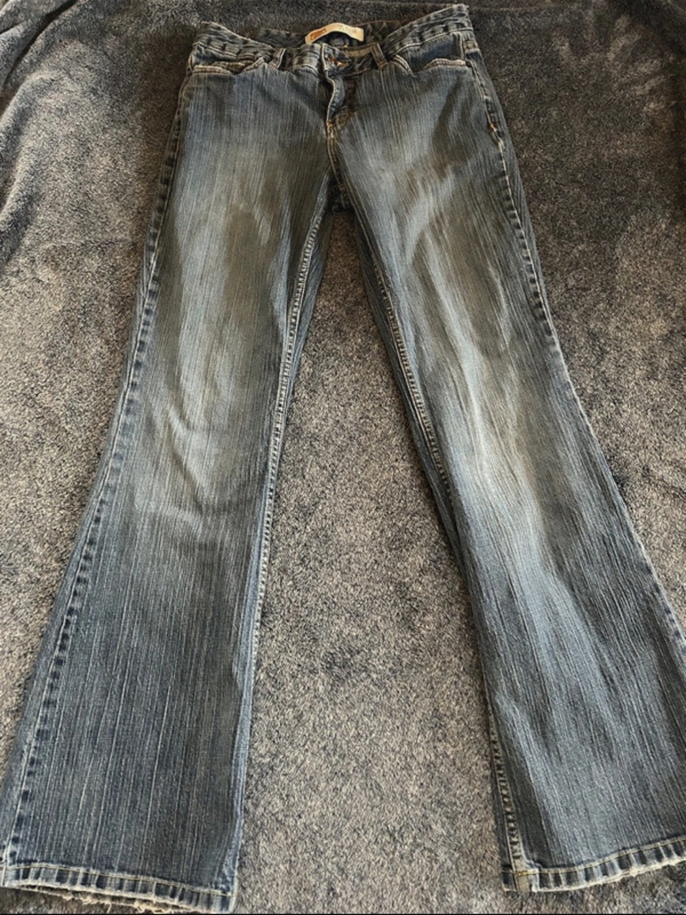 Blue Men’s Denim Jeans - Classic Washed Look